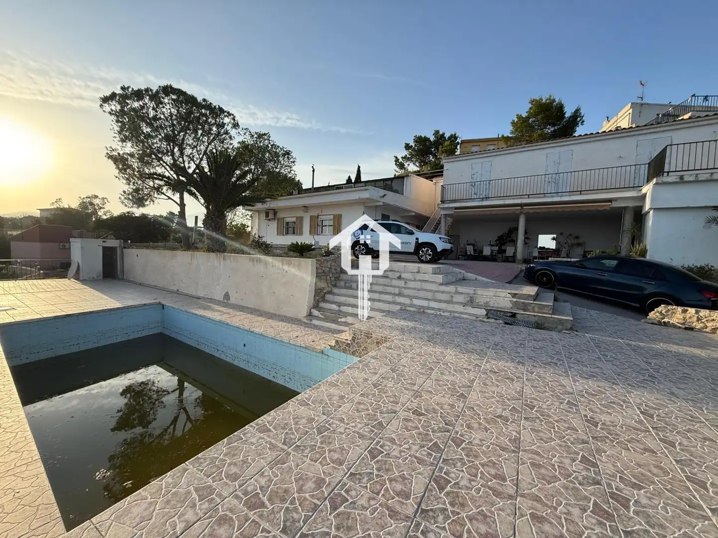 Exterior view of Houses for sale in San Vicente del Raspeig / Sant Vicent del Raspeig  with Air Conditioner, Private garden and Terrace