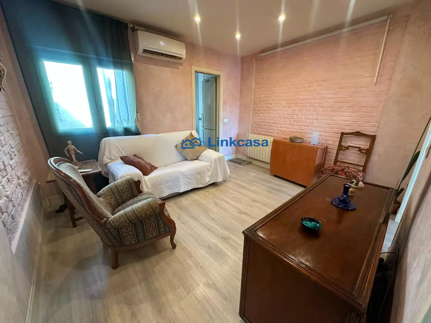 Sala d'estar de Pis en venda en Madrid amb Aire condicionat i Calefacció