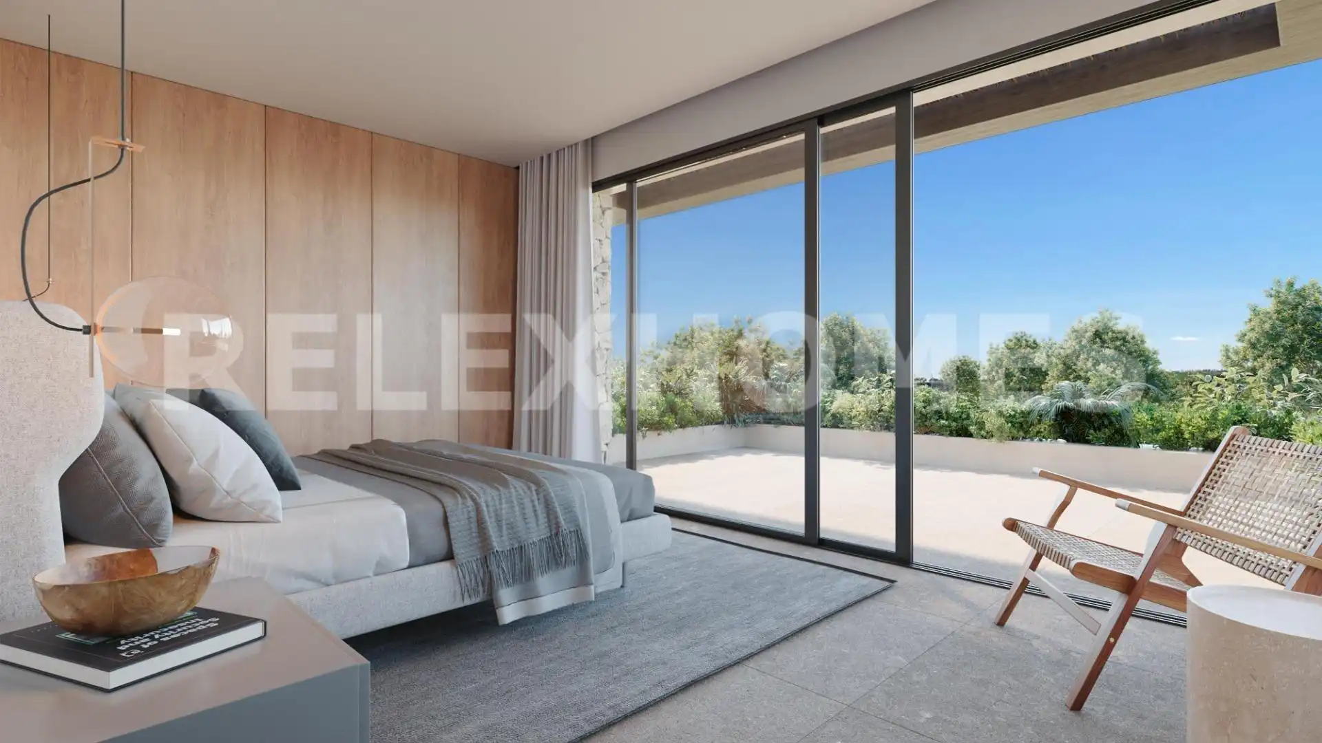 Bedroom of Houses for sale in Jávea / Xàbia  with Air Conditioner, Heating and Private garden