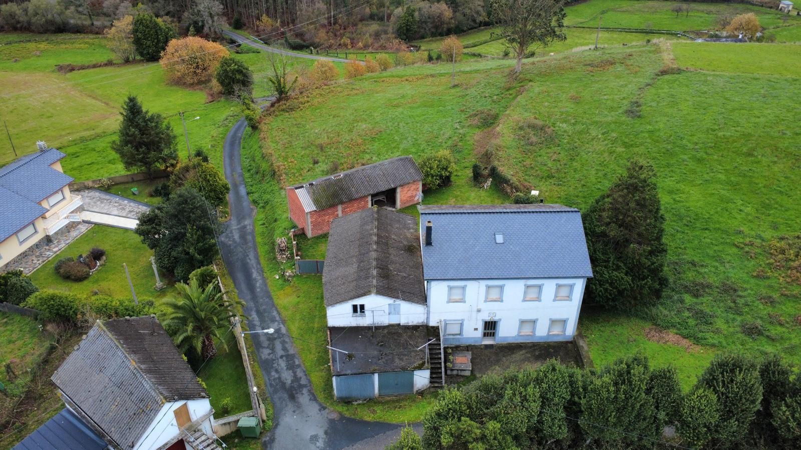 Exterior view of House or chalet for sale in Foz  with Private garden