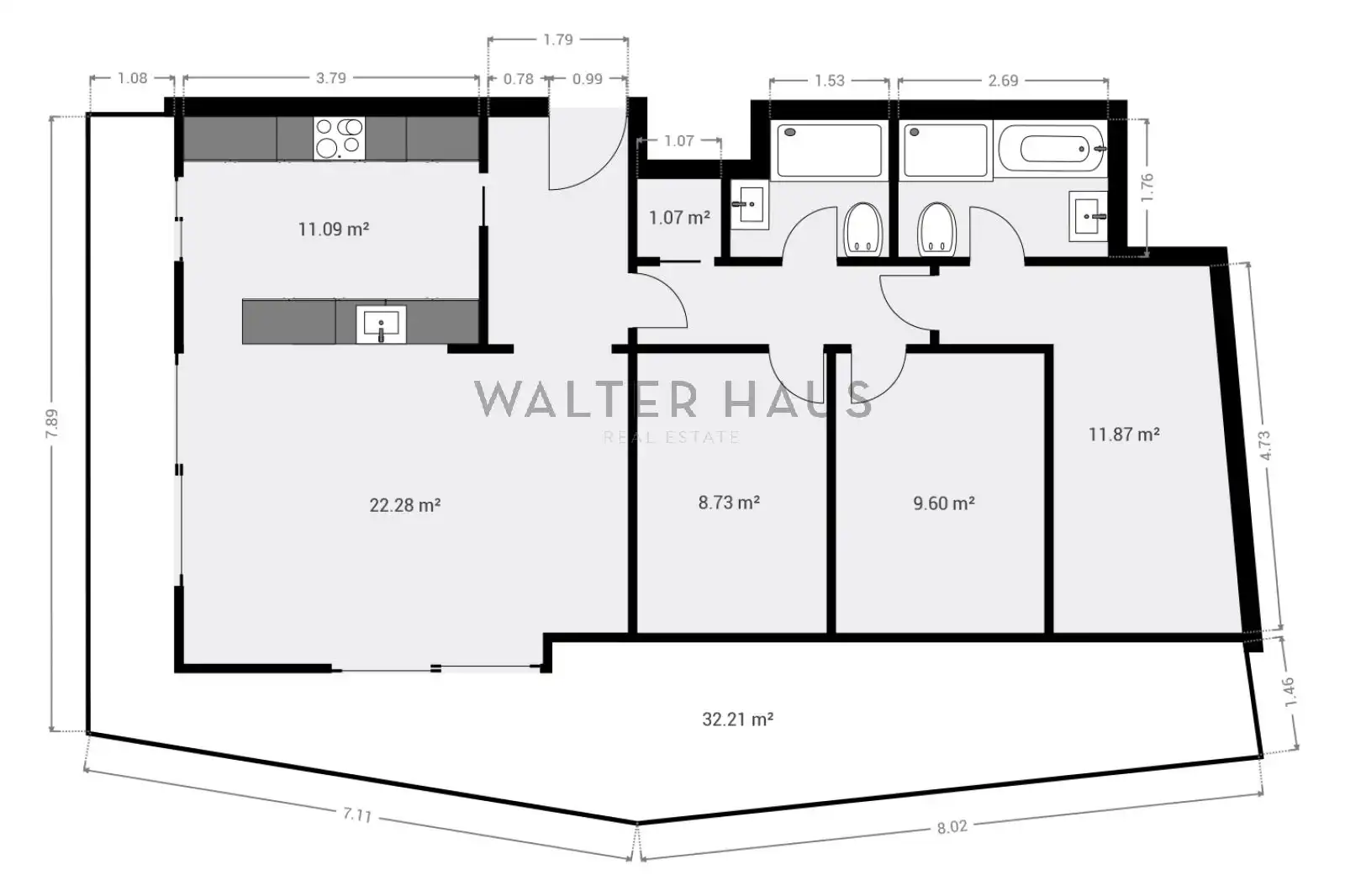 Appartement avec terrasse à vendre à Sant Martí, imagen 33