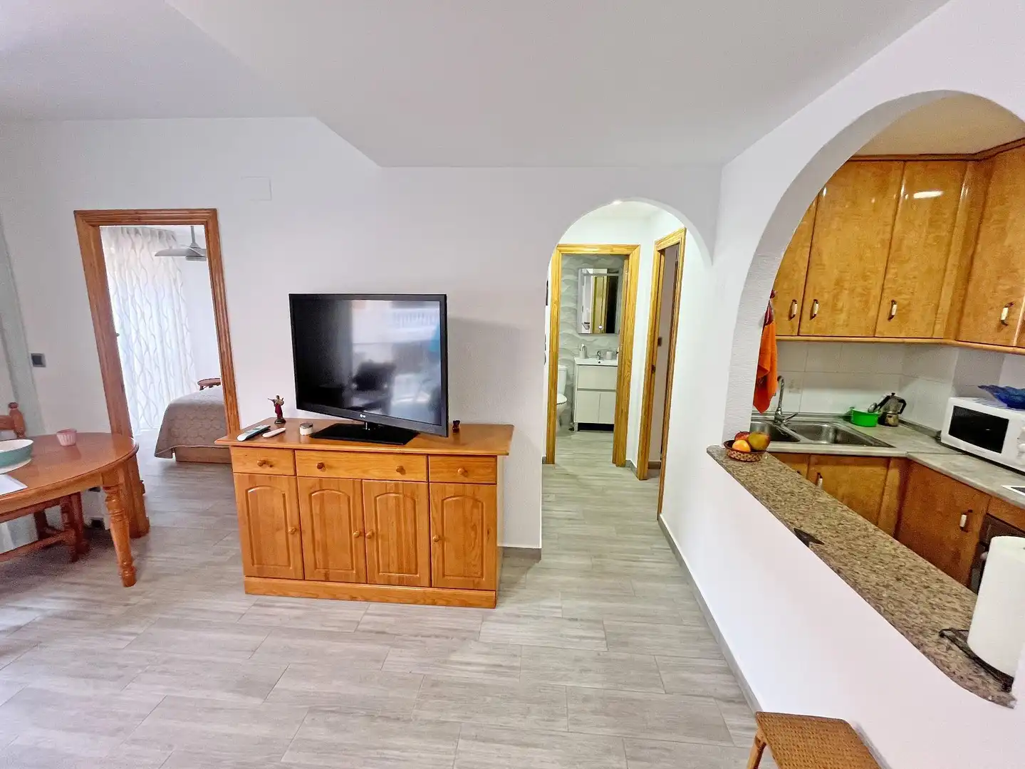 Sala de estar de Apartamento en venta en Guardamar del Segura con Terraza y Amueblado