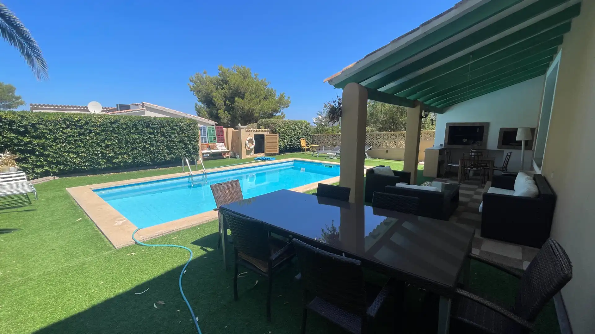 Piscina de Casa o chalet de alquiler en Artà con Aire acondicionado, Jardín privado y Terraza