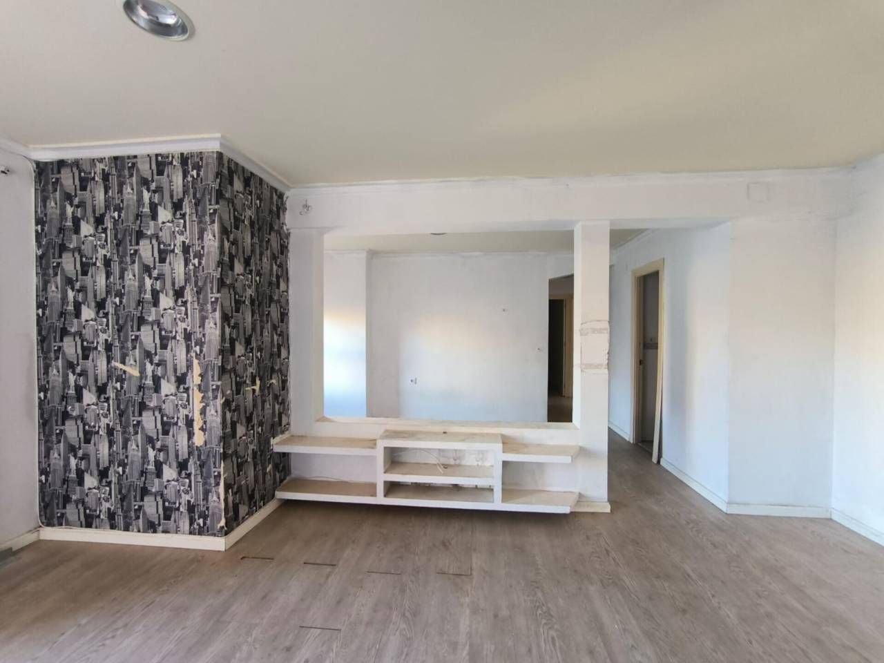 Living room of Flat for sale in  Albacete Capital  with Balcony