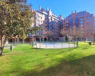 Exterior view of Flat for sale in  Madrid Capital  with Air Conditioner, Heating and Storage room