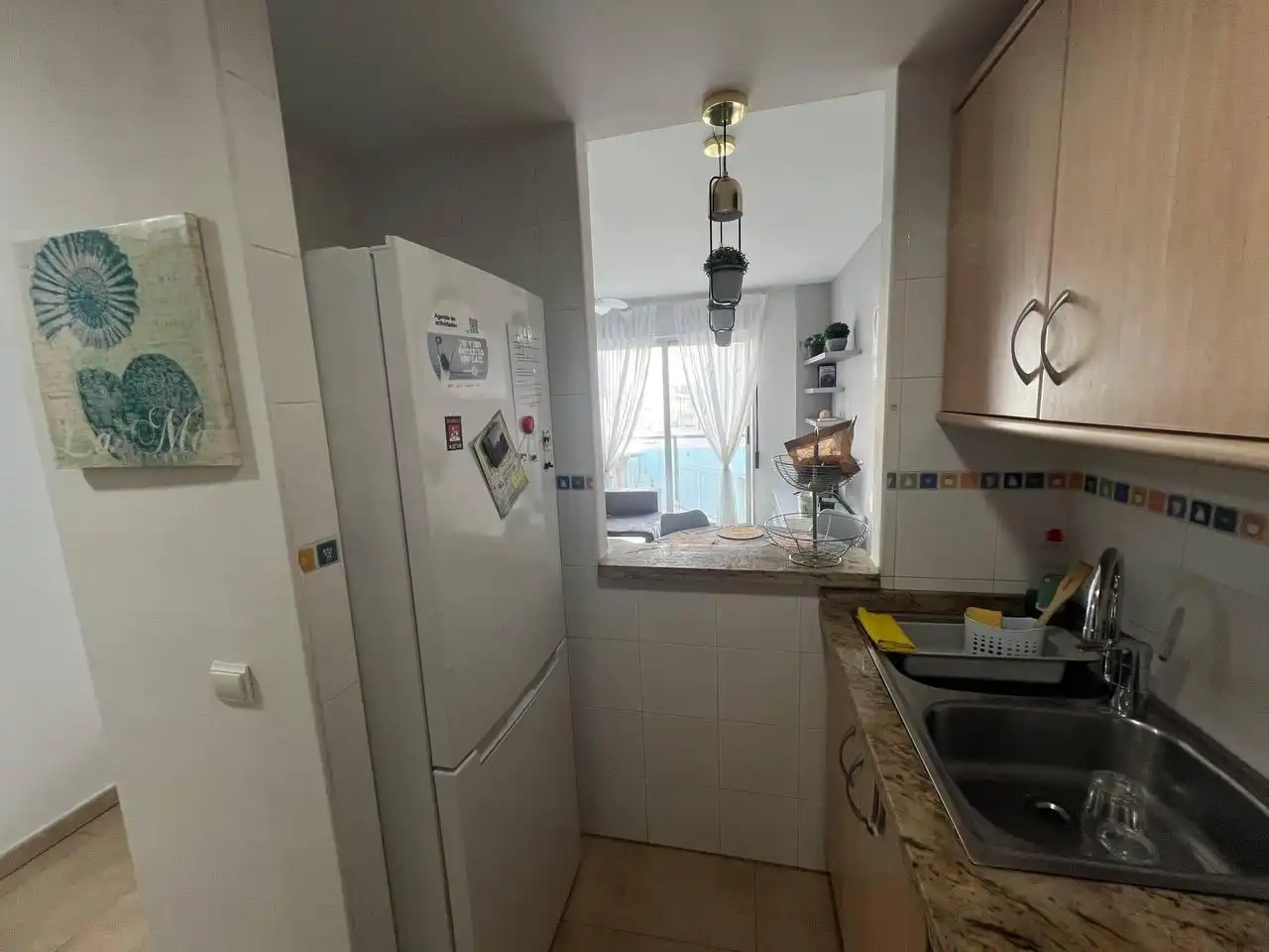 Cuina de Dúplex en venda en Gandia amb Aire condicionat, Moblat i Forn