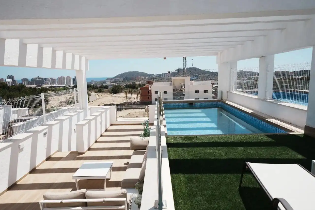 Attique avec piscine à vendre à Balcón de Finestrat - Terra Marina, imagen 4