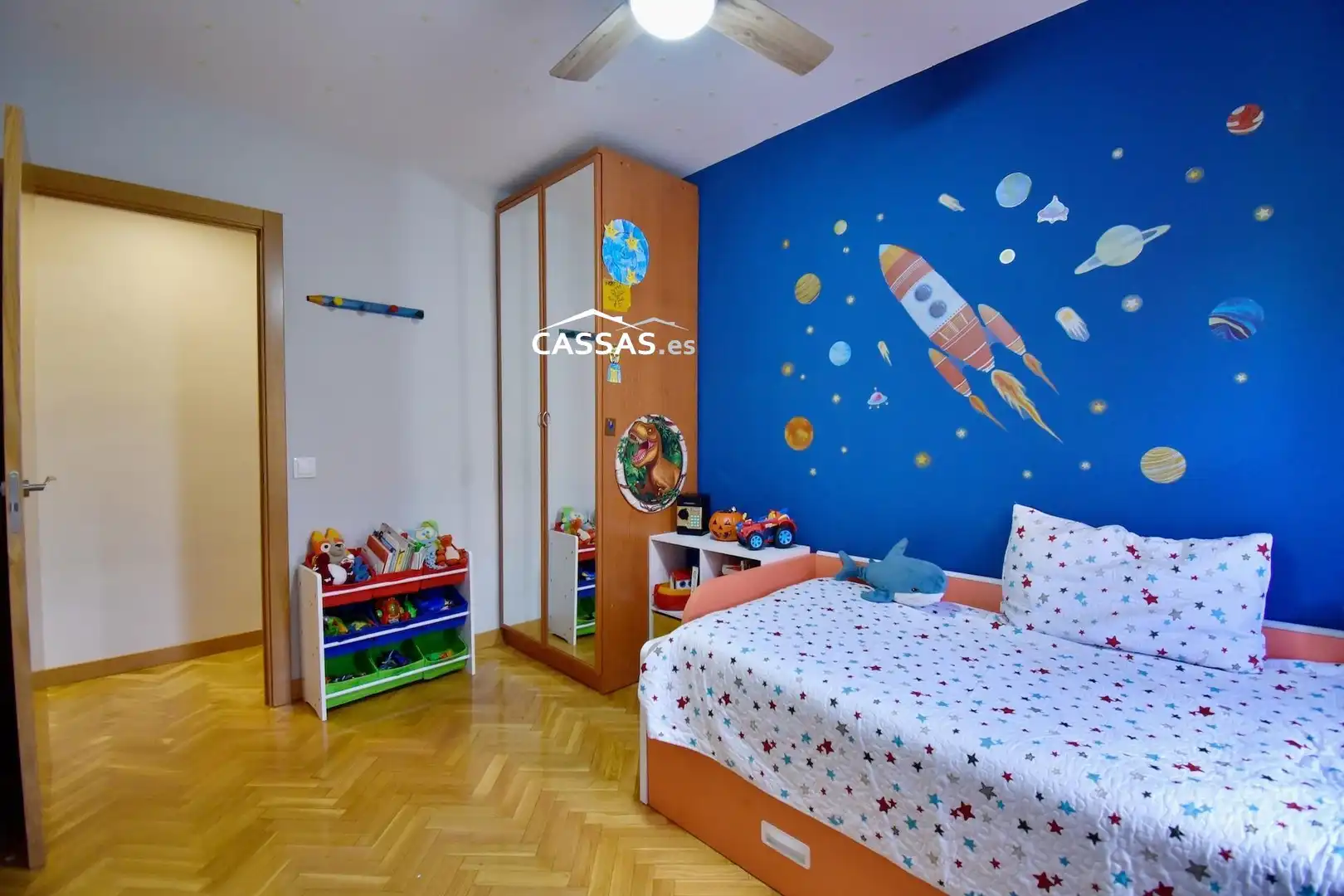 Bedroom of Flat for sale in Torrejón de Ardoz  with Air Conditioner, Heating and Parquet flooring