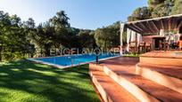 Swimming pool of Country house for sale in Vallgorguina  with Air Conditioner and Heating