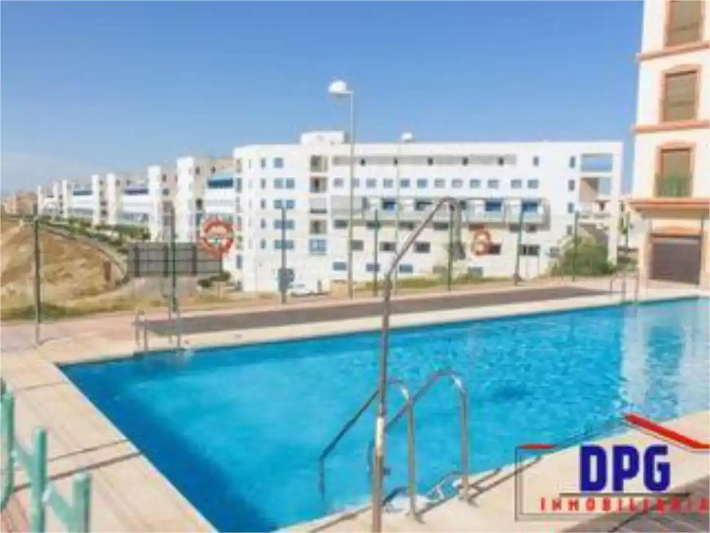 Piscina de Ático de alquiler en Garrucha con Aire acondicionado, Trastero y Piscina