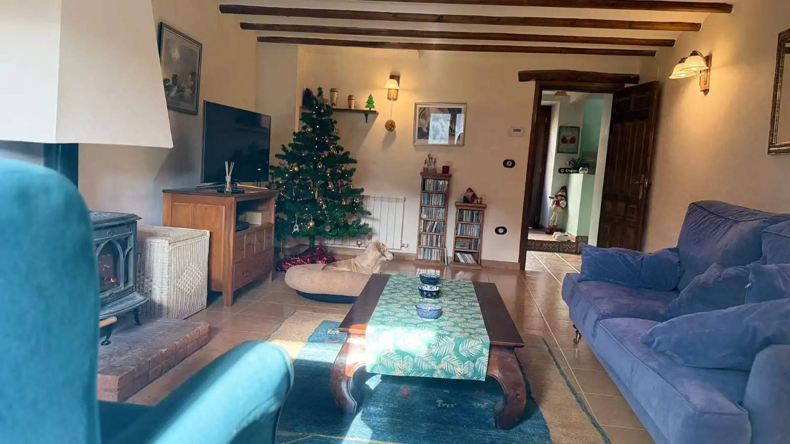 Sala d'estar de Casa o xalet en venda en Castellote amb Terrassa i Traster