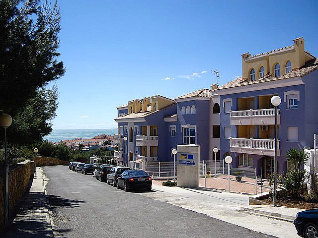 Exterior view of Flat for sale in Alcalà de Xivert  with Air Conditioner, Heating and Private garden