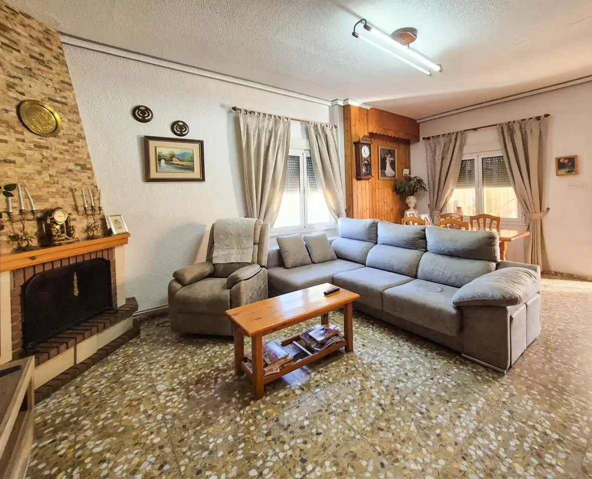 Sala de estar de Casa o chalet en venta en Elche / Elx con Aire acondicionado y Balcón