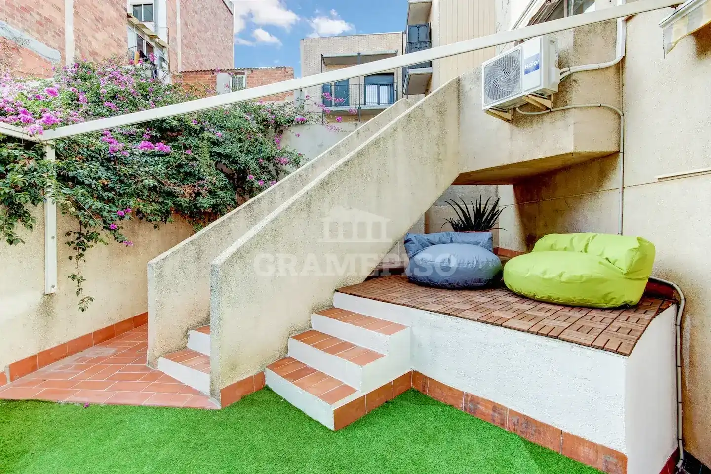 Terrassa de Apartament en venda en Sant Adrià de Besòs