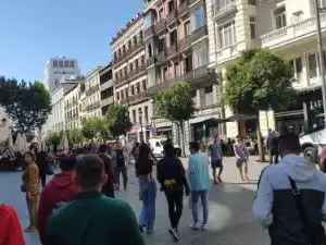 Vista exterior de Local en venta en Madrid con Aire acondicionado, Calefacción y Amueblado