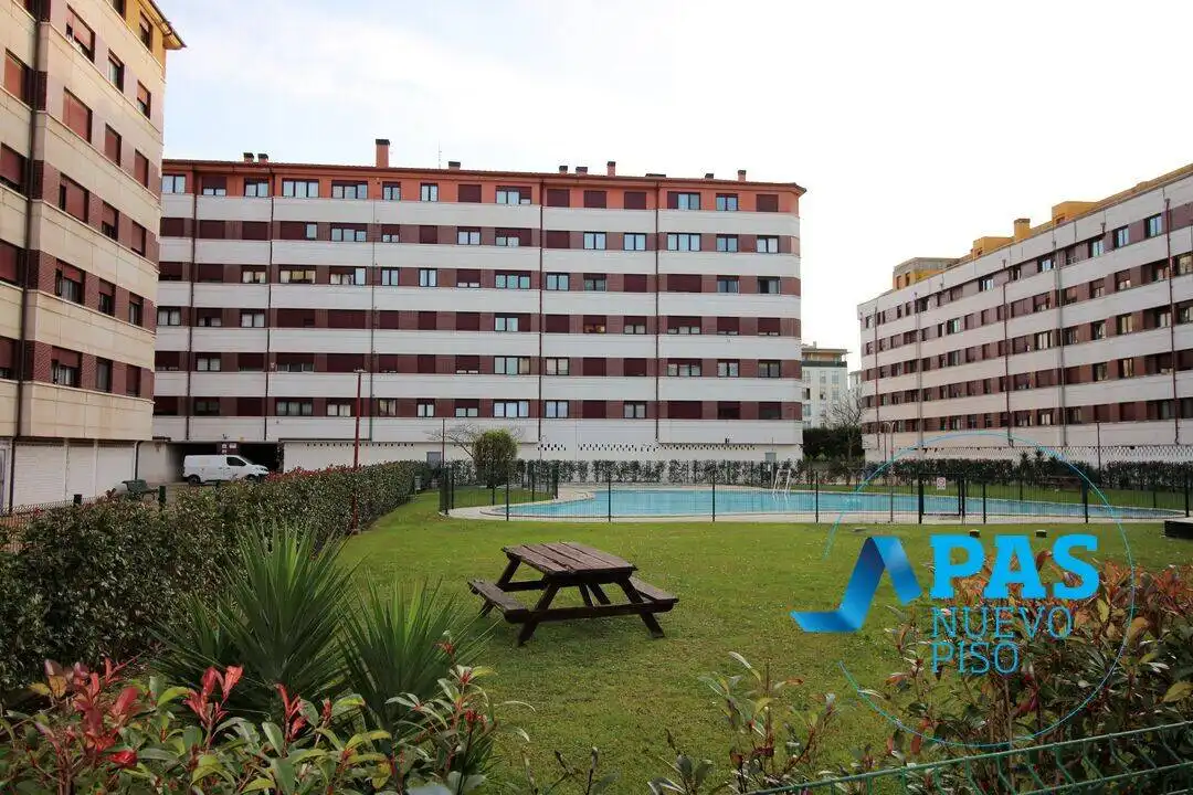 Swimming pool of Flat for sale in Santander  with Heating, Private garden and Storage room