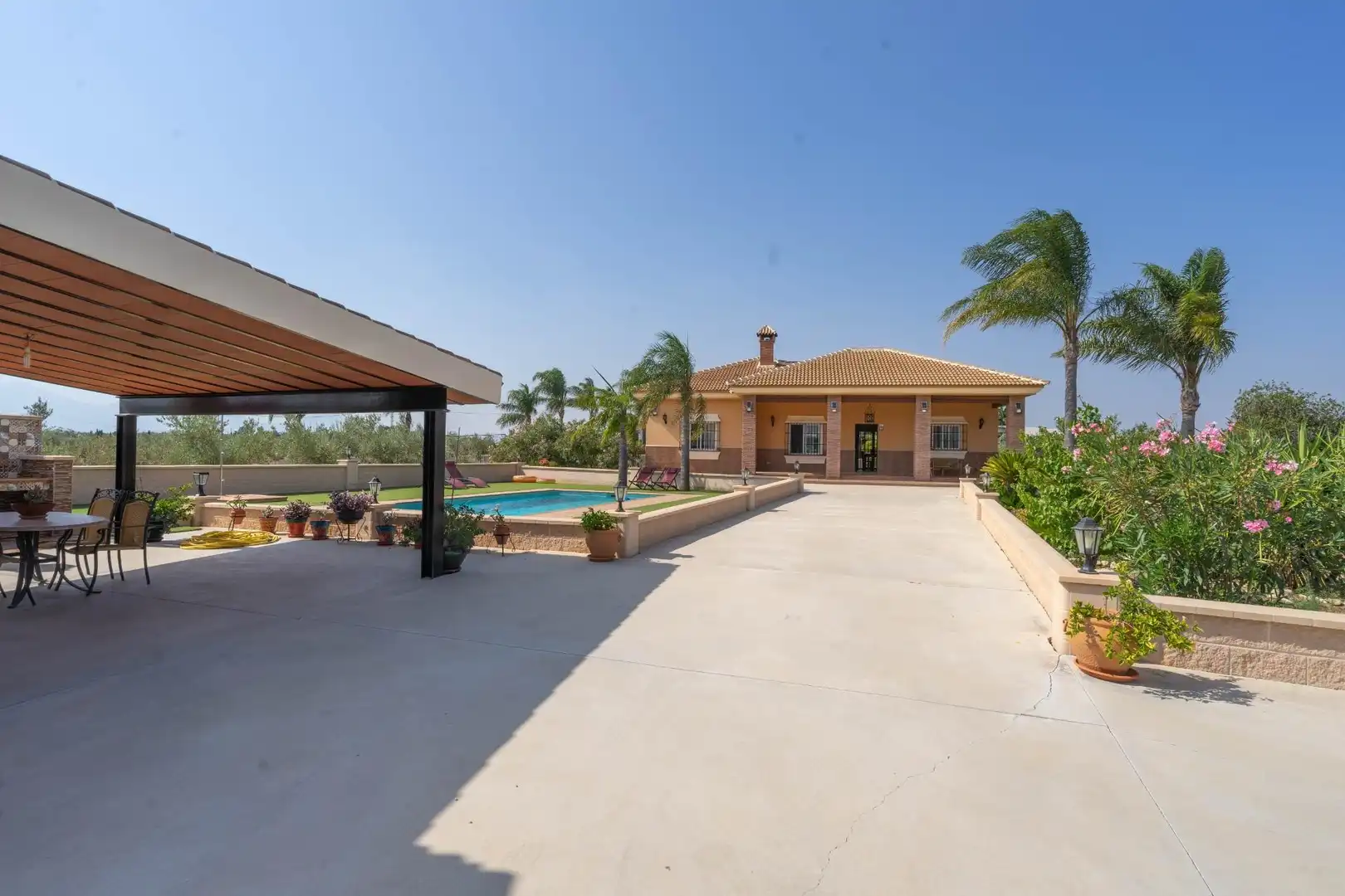 Exterior view of Houses for rent in Alhaurín El Grande  with Air Conditioner, Private garden and Terrace
