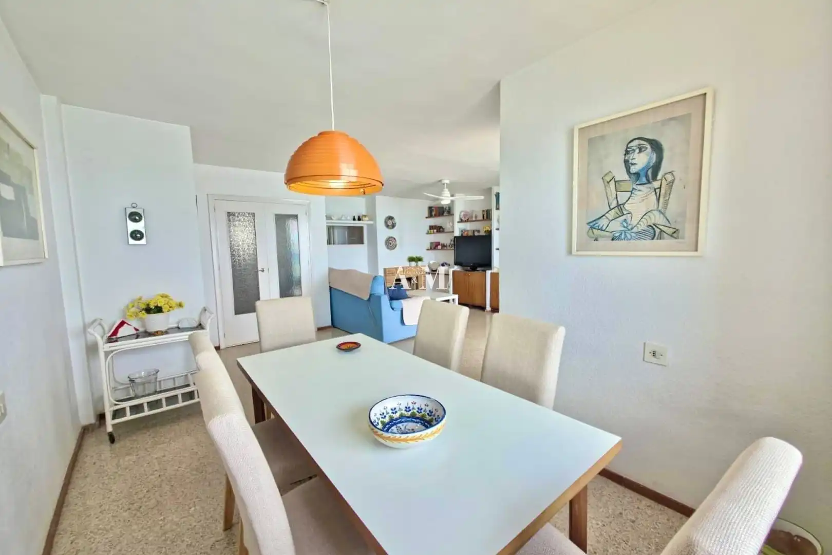 Comedor de Piso de alquiler en Torrevieja con Aire acondicionado, Calefacción y Terraza