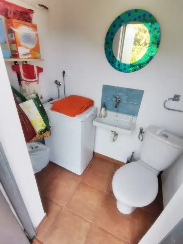 Bathroom of Houses for sale in Sant Vicenç Dels Horts  with Air Conditioner, Heating and Private garden