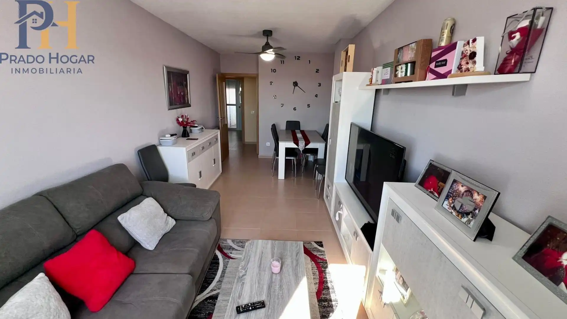 Living room of Flat for sale in El Casar de Escalona  with Heating, Balcony and Community pool