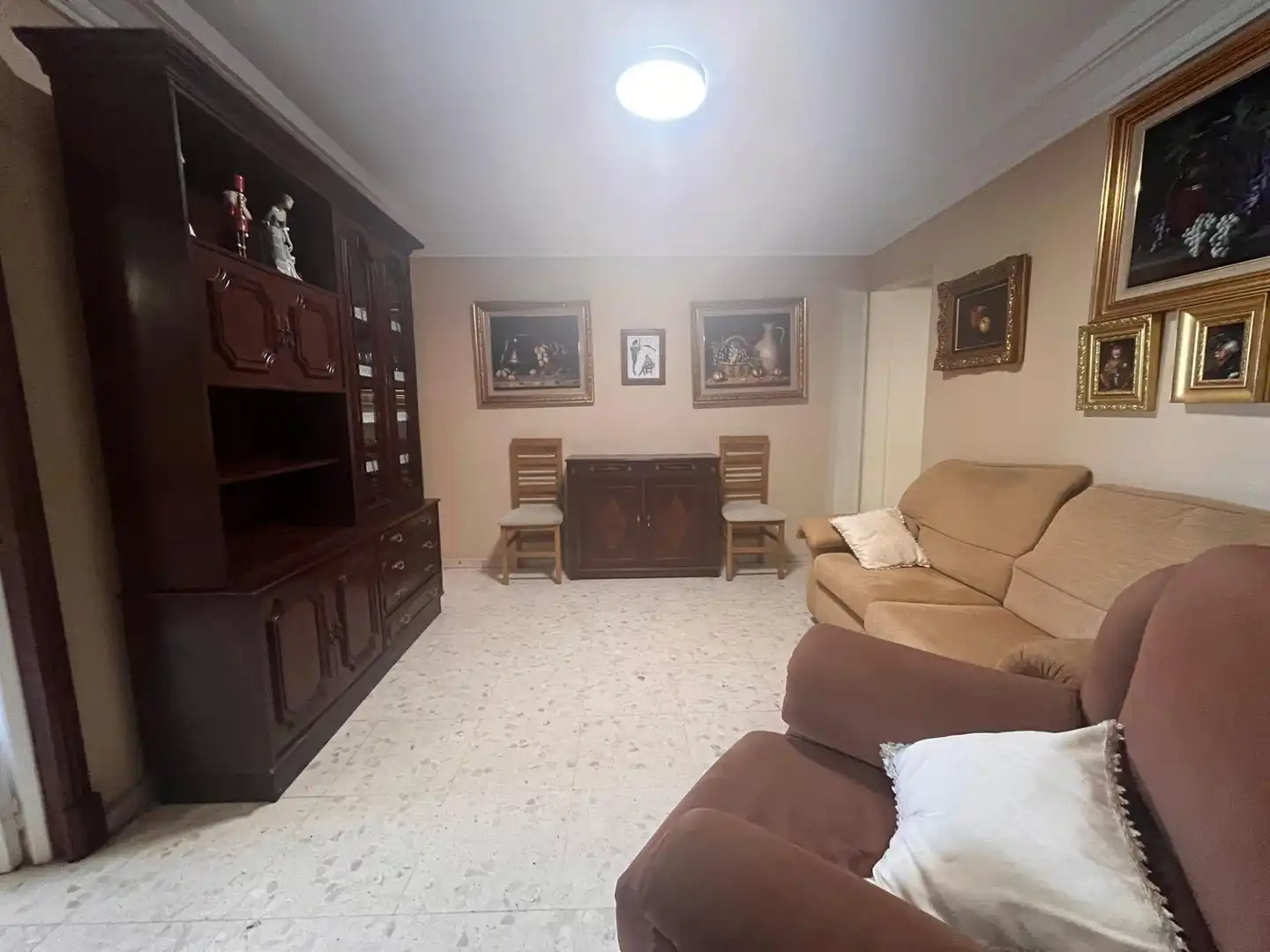 Sala de estar de Piso en venta en Jerez de la Frontera con Aire acondicionado y Amueblado