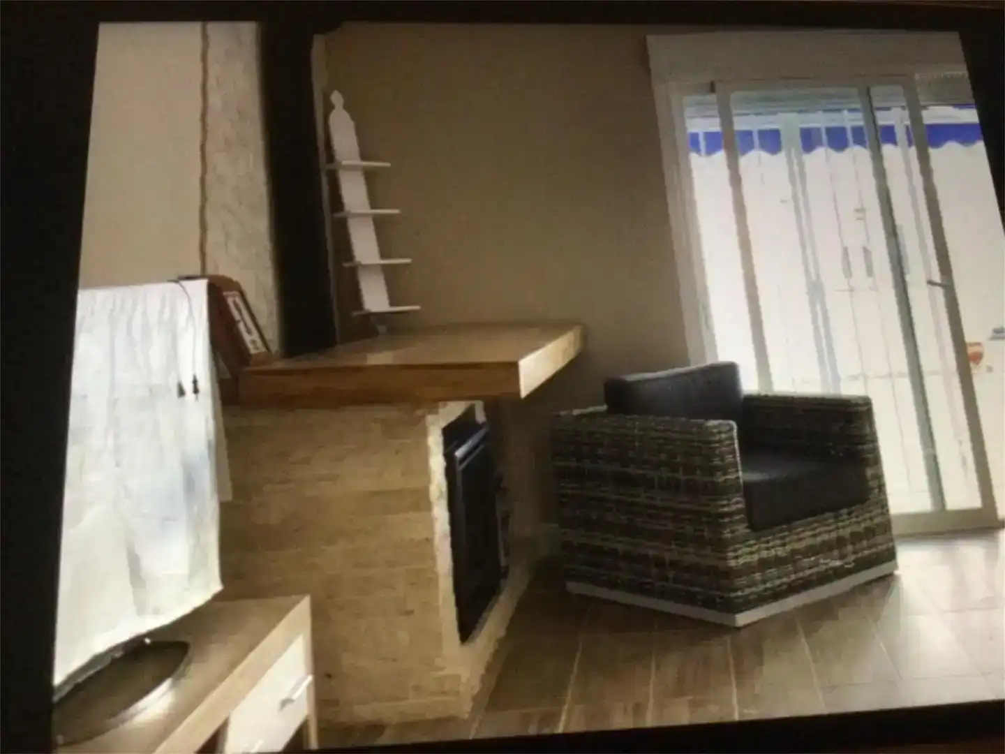 Sala d'estar de Casa adosada en venda en Calpe / Calp