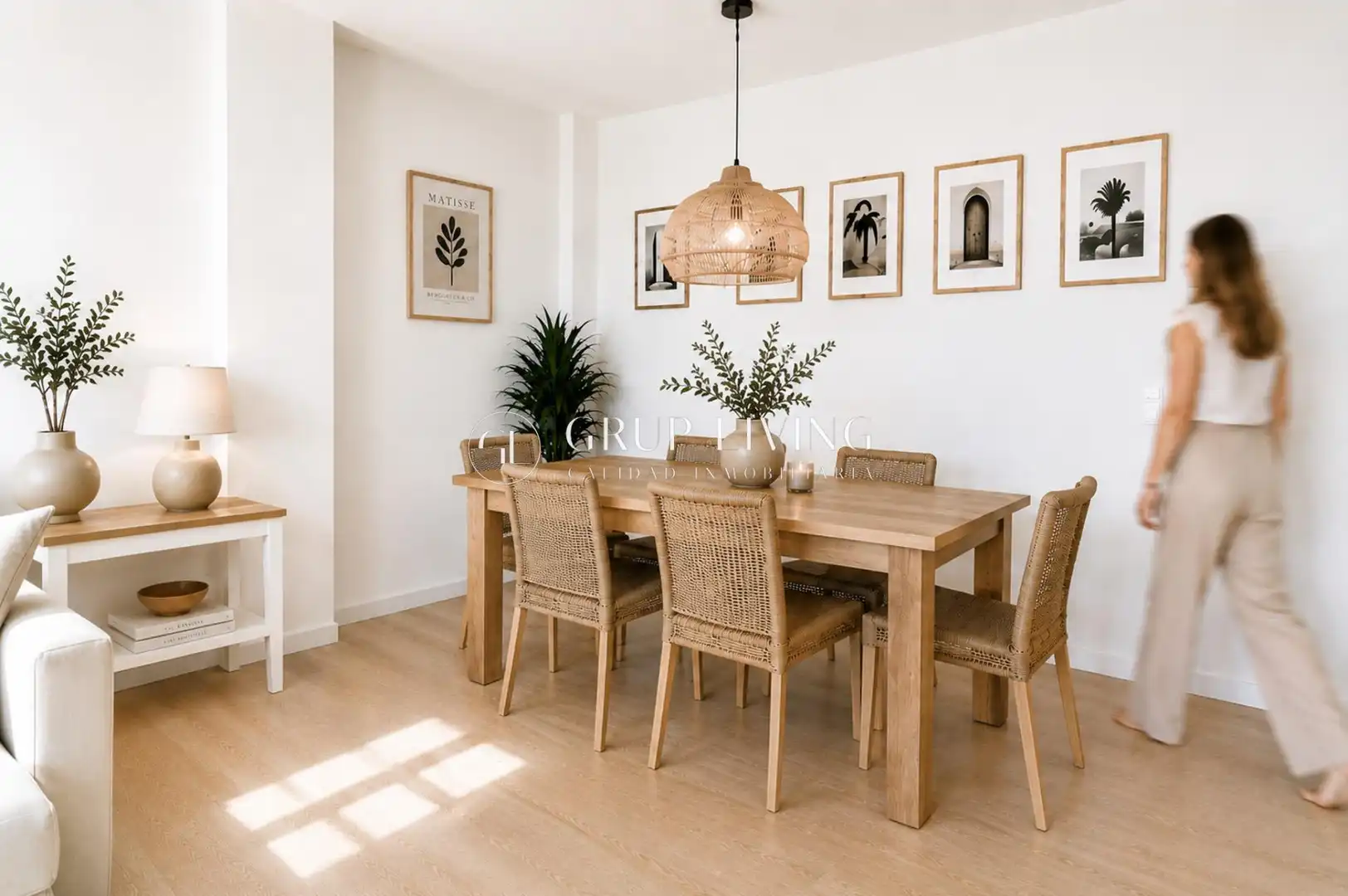 Comedor de Piso en venta en Sitges con Calefacción, Jardín privado y Terraza