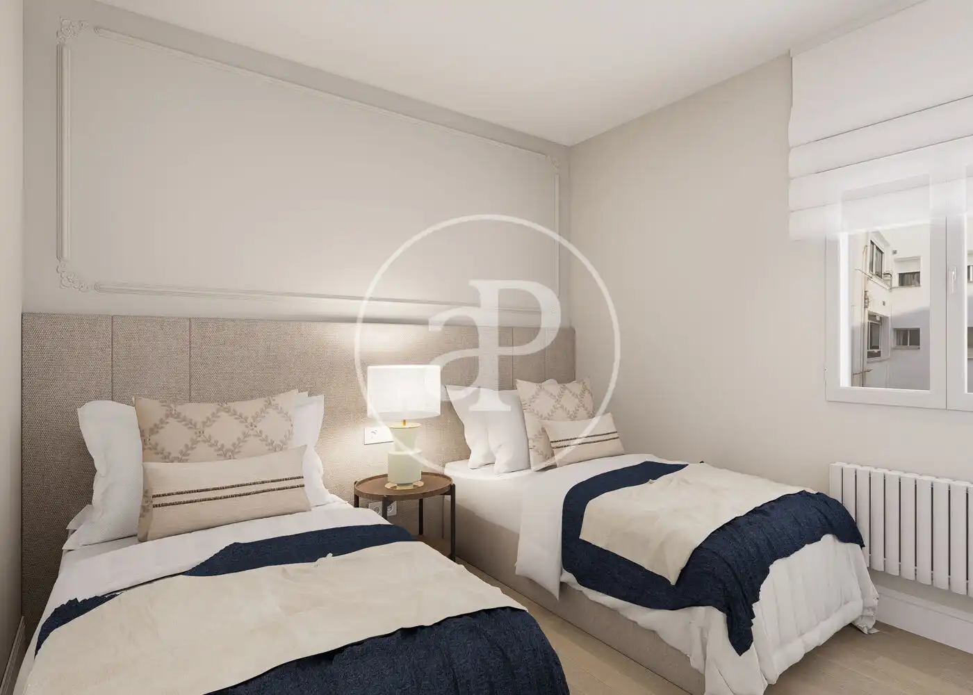Schlafzimmer von Wohnung zum Verkauf in Madrid mit Klimaanlage, Heizung und Terrasse