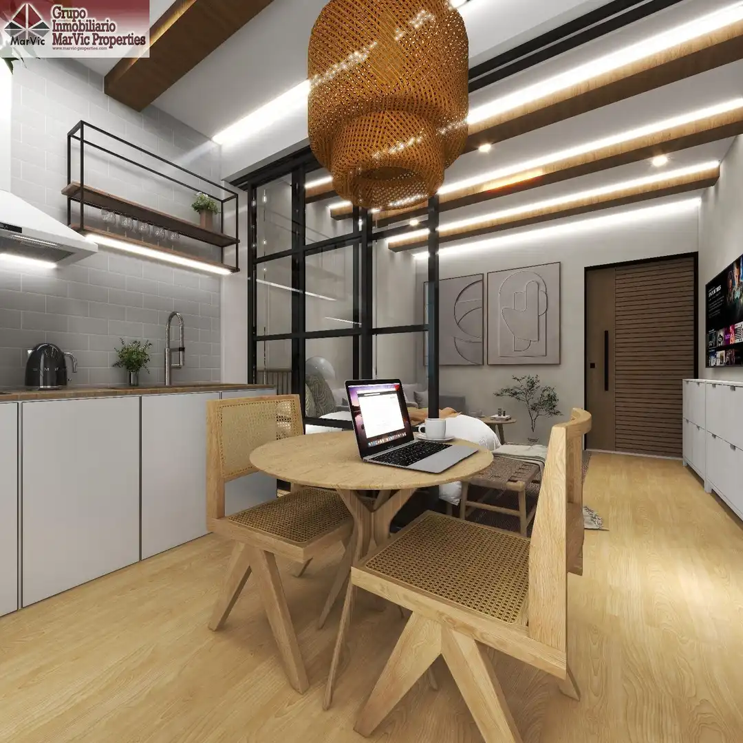 Sala de estar de Apartamento en venta en Villajoyosa / La Vila Joiosa con Aire acondicionado, Terraza y Amueblado