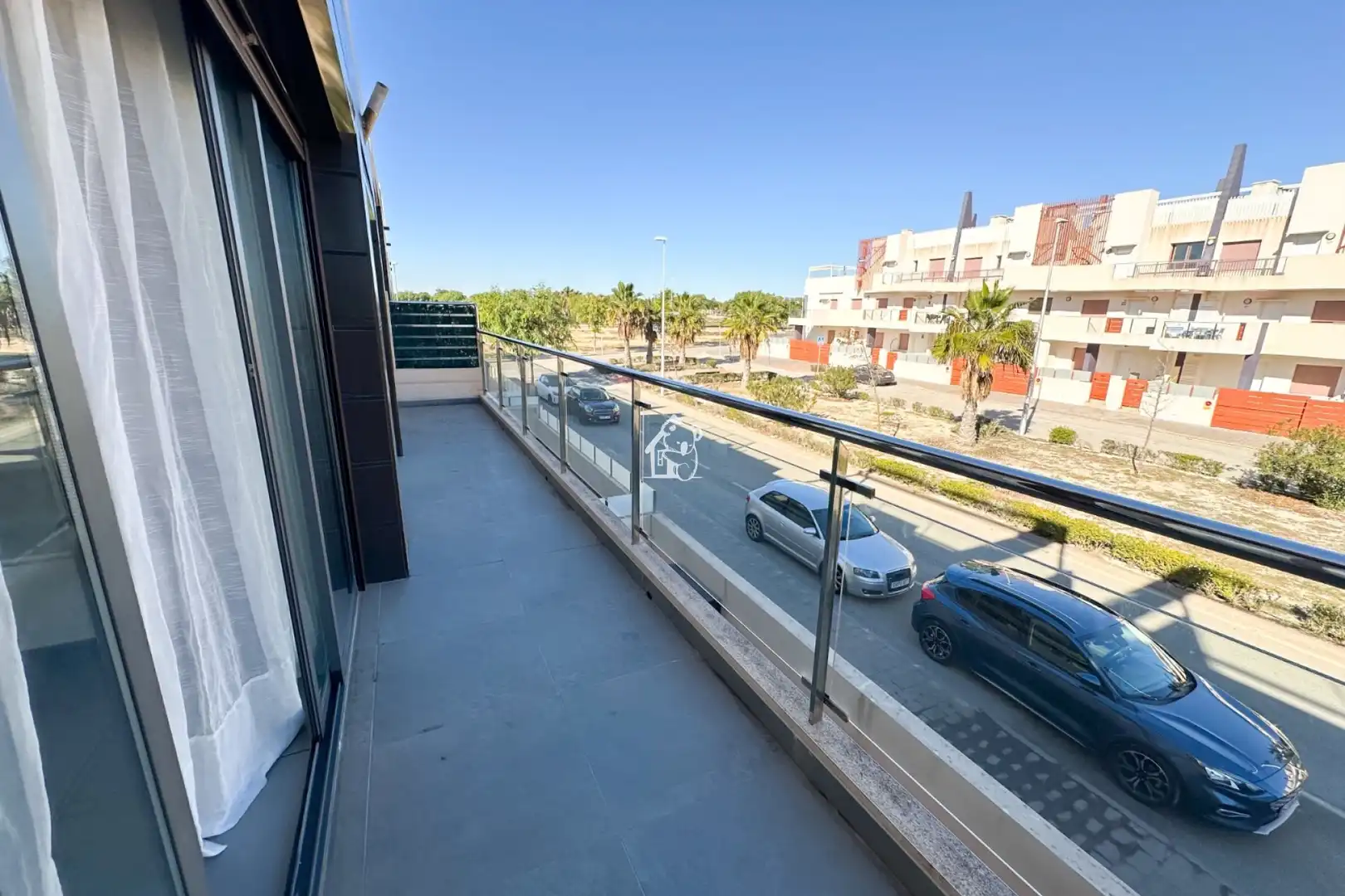 Vista exterior de Apartament de lloguer en Pilar de la Horadada amb Aire condicionat, Terrassa i Piscina