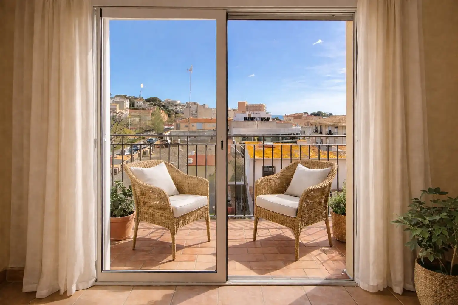 Balcony of Attic for sale in Sant Feliu de Guíxols  with Terrace, Balcony and Alarm