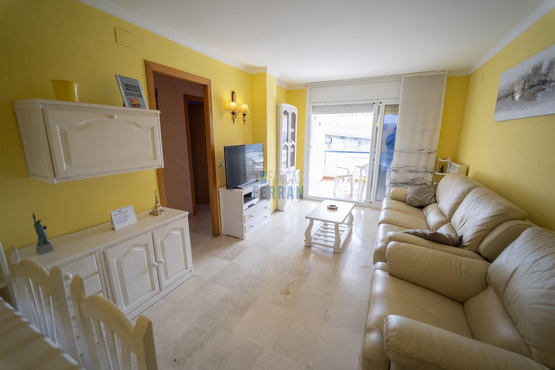 Sala d'estar de Apartament en venda en Cunit amb Aire condicionat, Calefacció i Terrassa