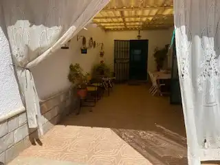 Terraza de Finca rústica en venta en Fuente Álamo de Murcia con Calefacción, Jardín privado y Trastero