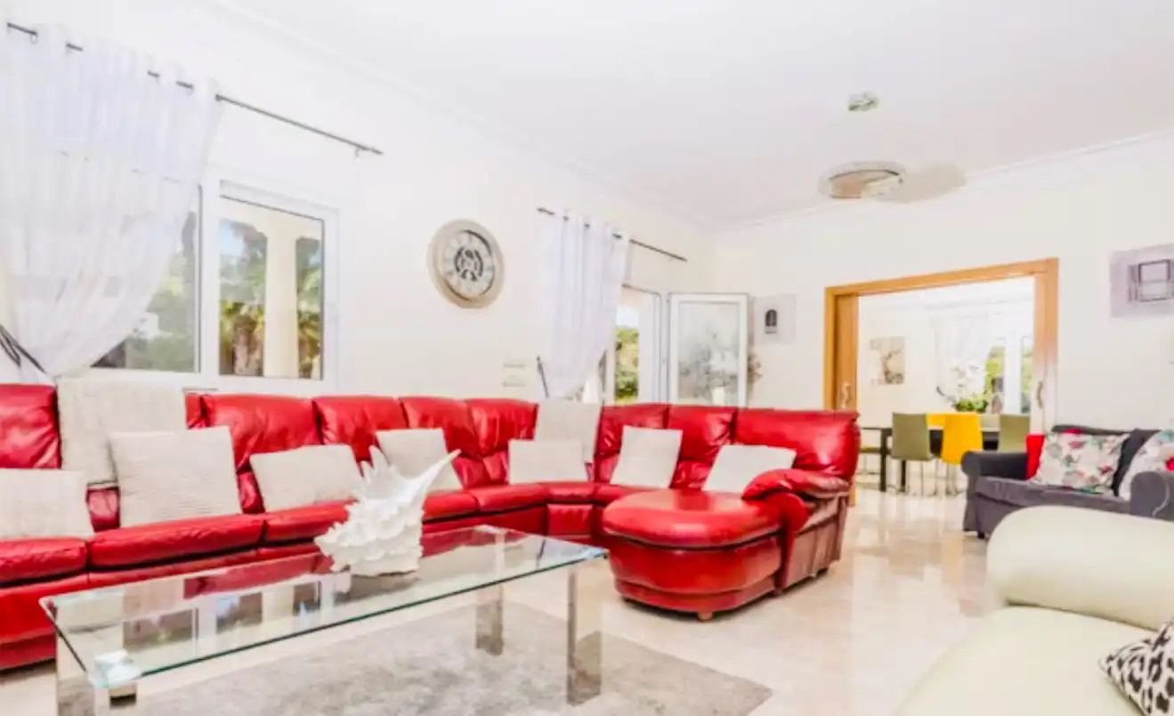Sala de estar de Casa o chalet en venta en Jávea / Xàbia con Aire acondicionado, Calefacción y Jardín privado