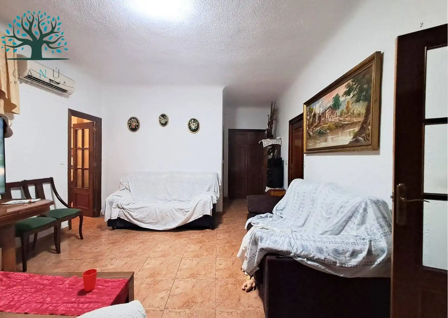 Sala de estar de Casa o chalet en venta en Mazarrón con Aire acondicionado, Terraza y Trastero