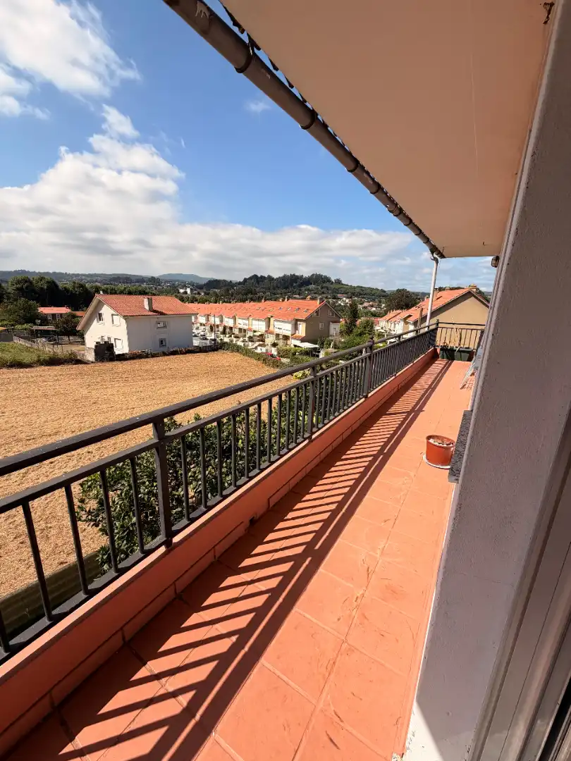 Terraza de Casa o chalet en venta en Cambre  con Calefacción, Amueblado y Balcón