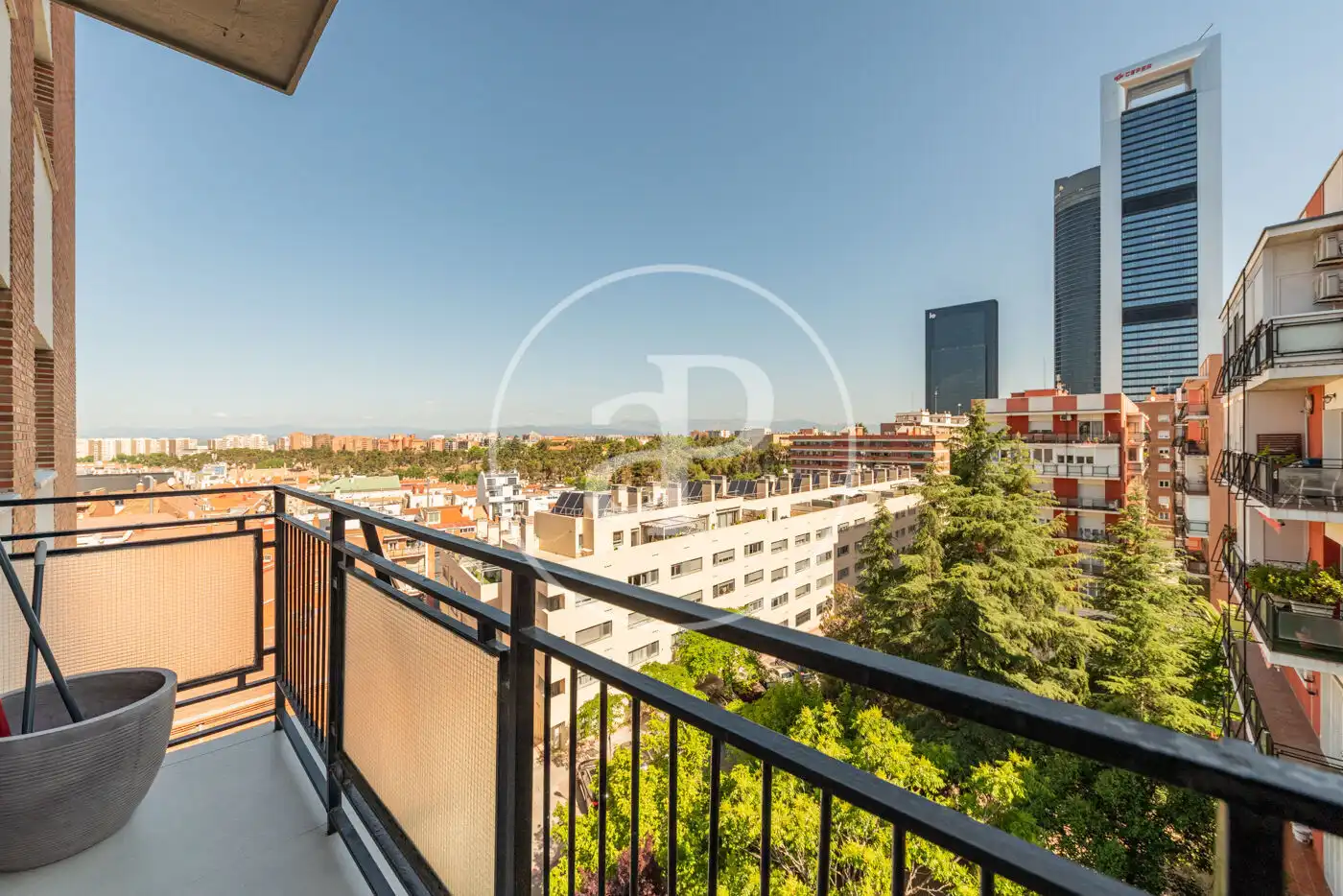 Terrasse von Wohnung zur Miete in Madrid mit Klimaanlage, Heizung und Terrasse