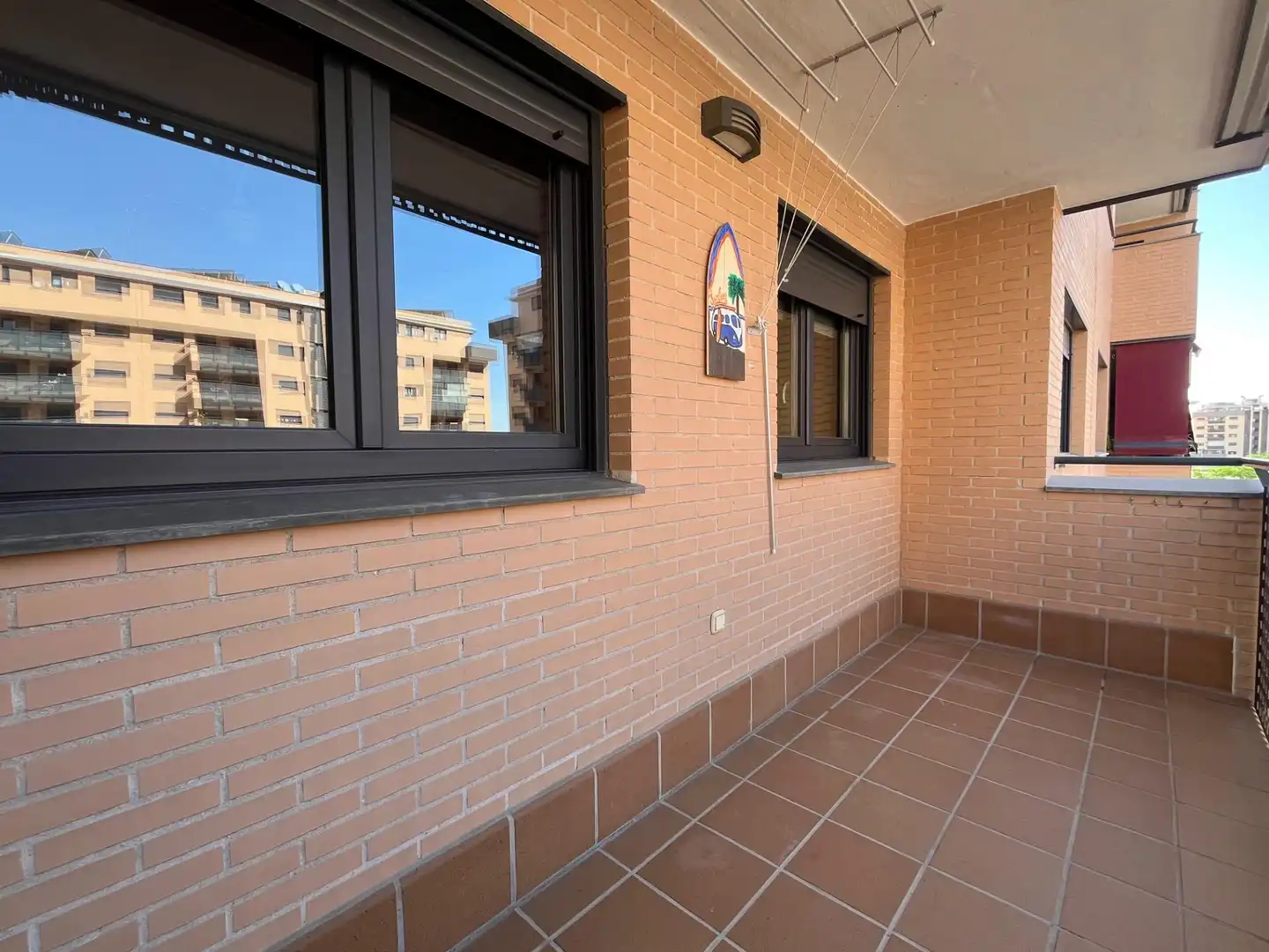 Balcony of Flat for rent in Rivas-Vaciamadrid  with Heating, Private garden and Terrace