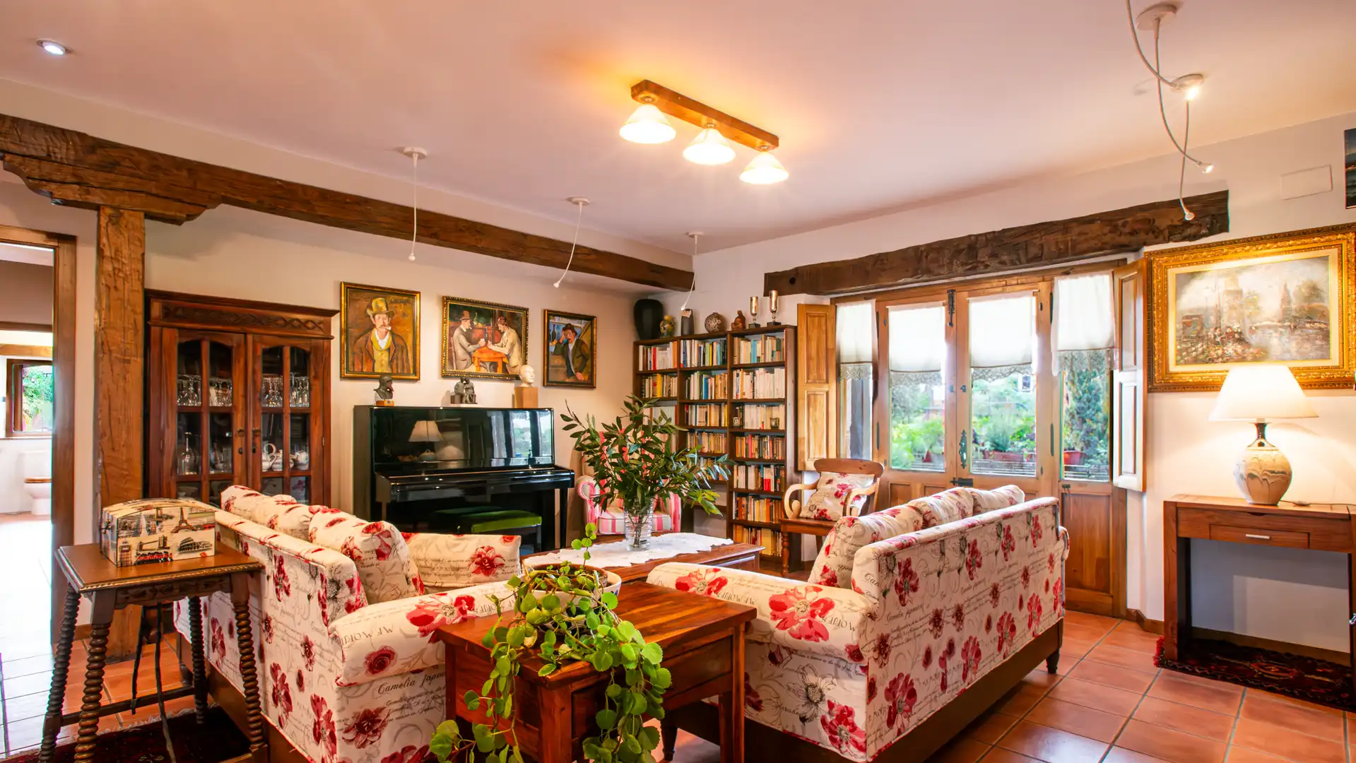 Sala de estar de Casa o chalet en venta en Villafufre con Jardín privado y Amueblado