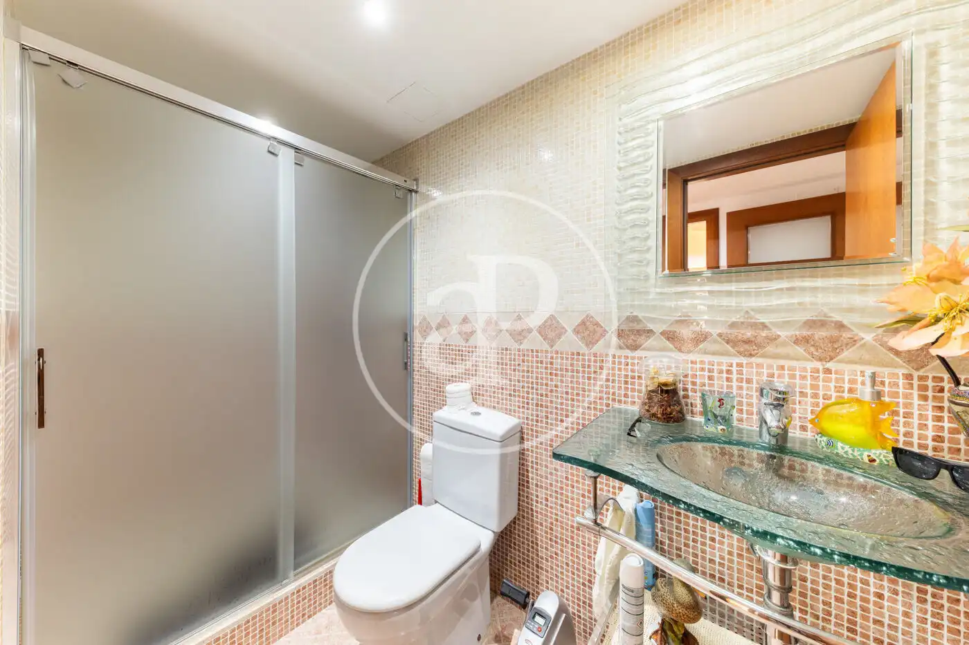 Badezimmer von Wohnung zum Verkauf in  Palma de Mallorca mit Klimaanlage, Heizung und Privatgarten
