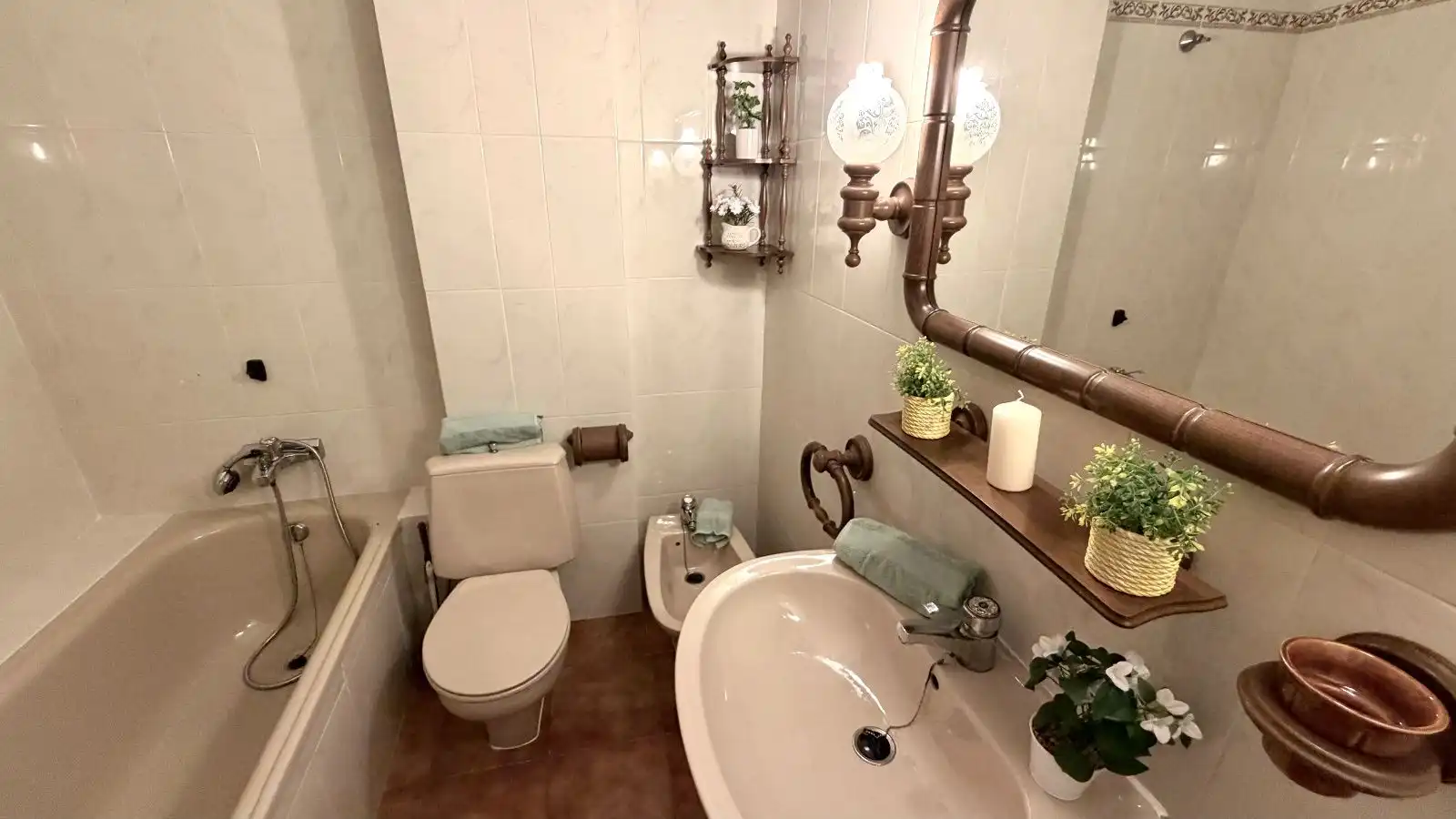 Baño de Casa o chalet en venta en Cunit con Aire acondicionado, Calefacción y Jardín privado