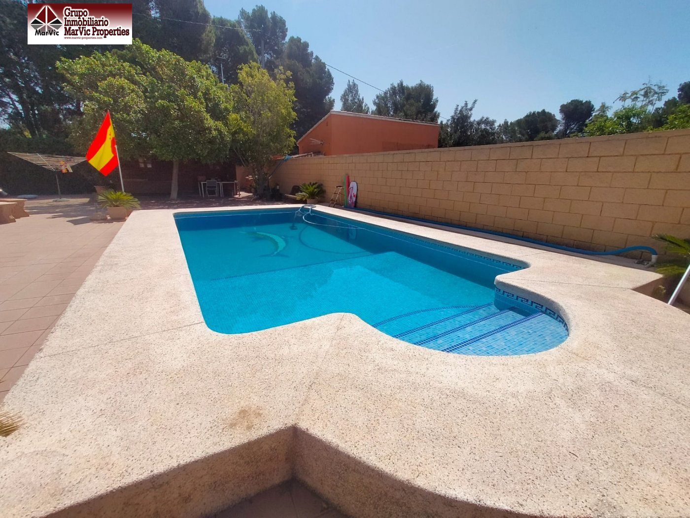 Swimming pool of Country house for sale in Finestrat  with Air Conditioner, Terrace and Storage room