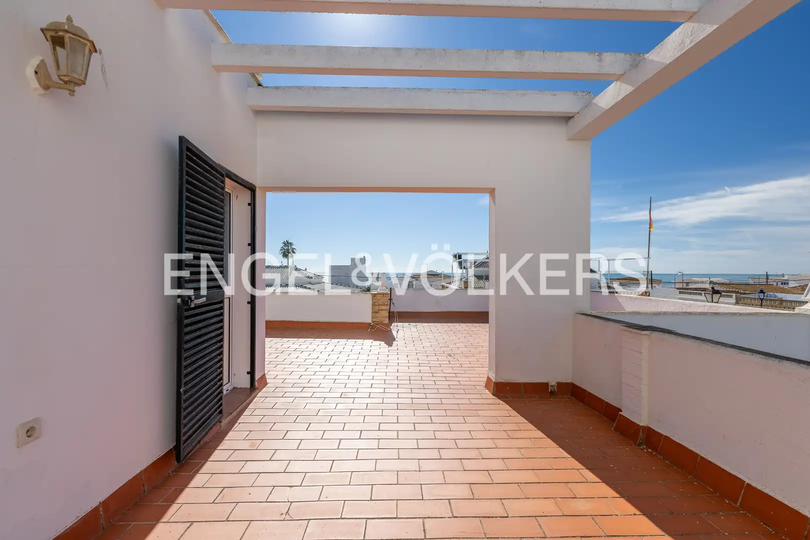 Terraza de Finca rústica en venta en La Antilla con Aire acondicionado, Calefacción y Jardín privado