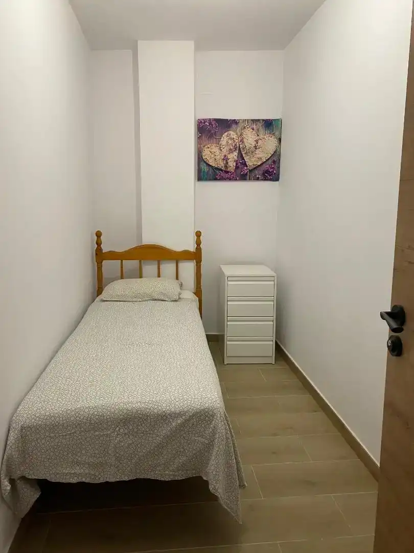 Bedroom of Flat for rent in Elche / Elx  with Air Conditioner, Private garden and Furnished