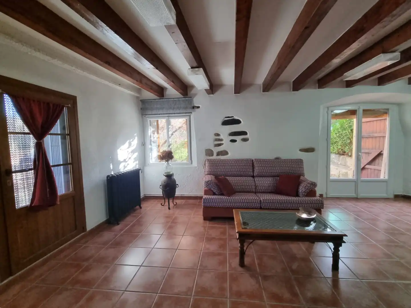 Living room of Country homes for sale in Santa Maria de Palautordera  with Heating, Private garden and Terrace