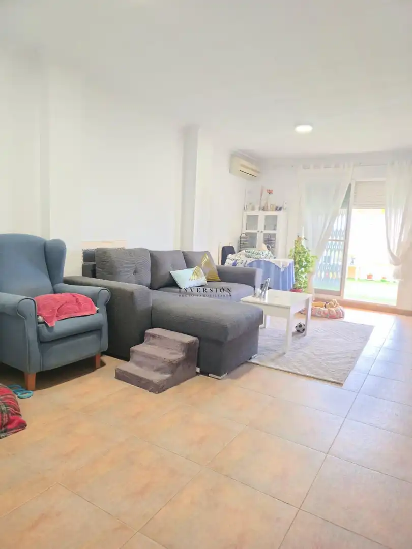 Sala de estar de Ático en venta en Benicarló con Aire acondicionado, Calefacción y Terraza