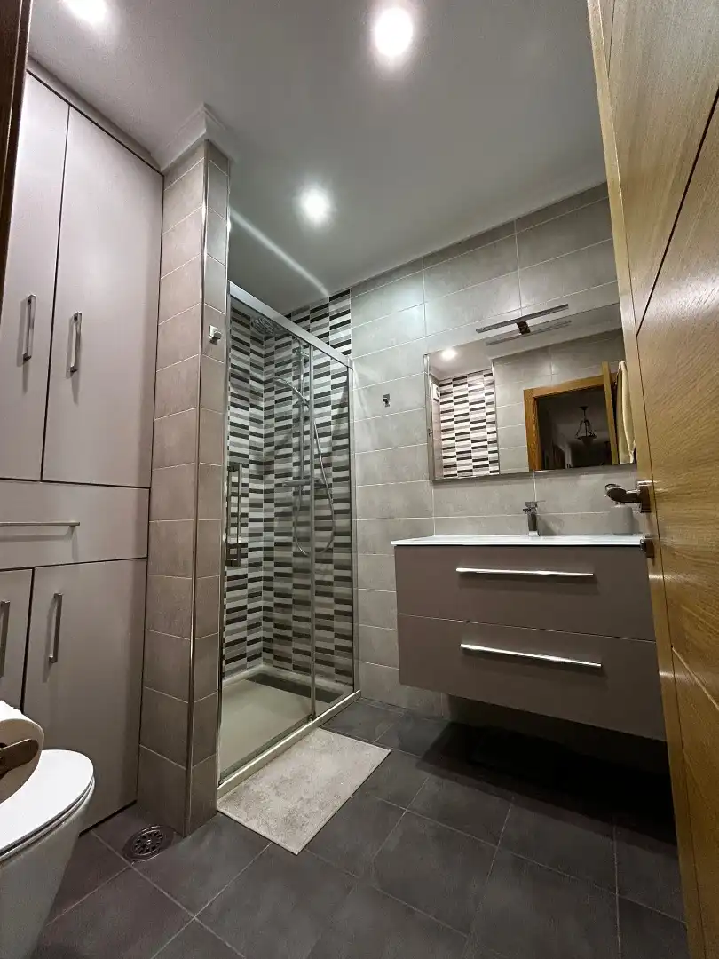 Bathroom of Flat for sale in Boiro  with Heating, Parquet flooring and Storage room