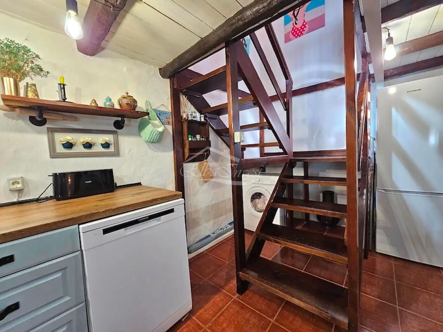 Cuina de Casa o xalet en venda en Granadilla de Abona amb Aire condicionat, Moblat i Rentadora