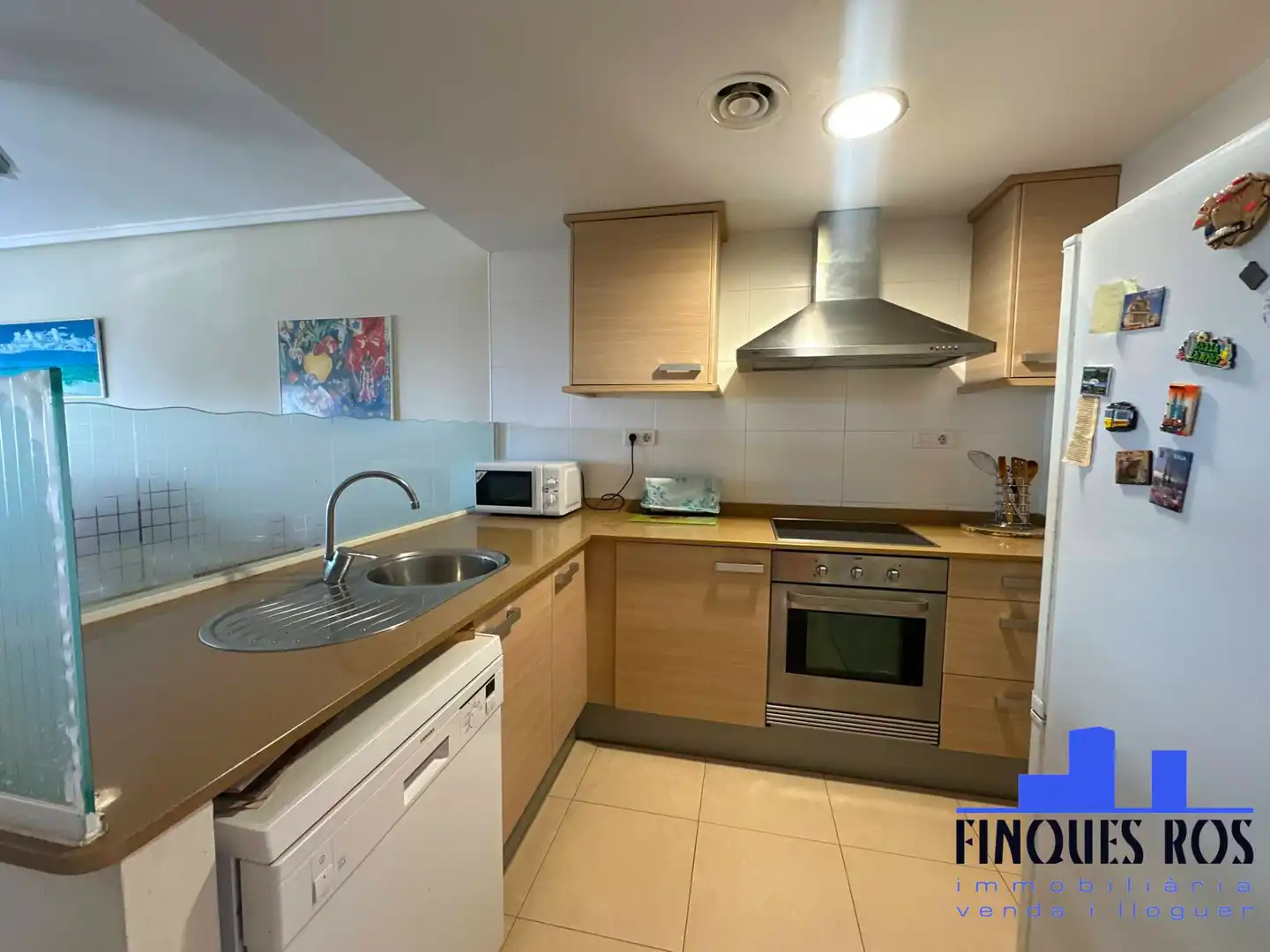 Cuina de Apartament en venda en Vinaròs amb Aire condicionat, Calefacció i Terrassa