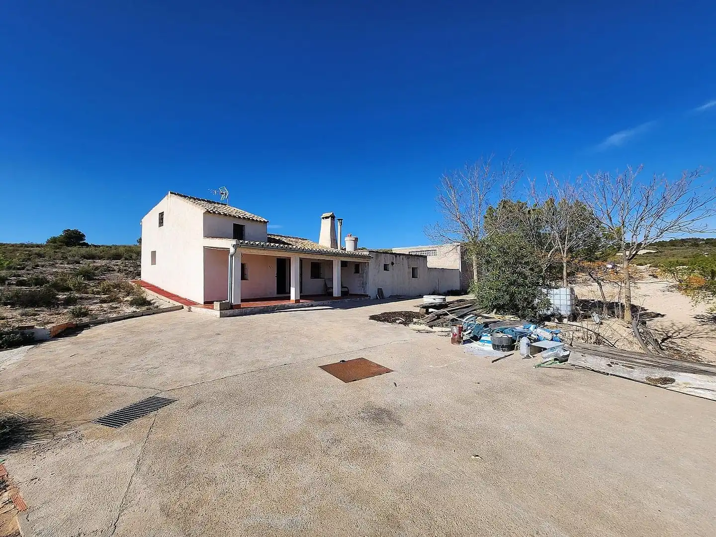 Vista exterior de Finca rústica en venta en Caudete con Terraza